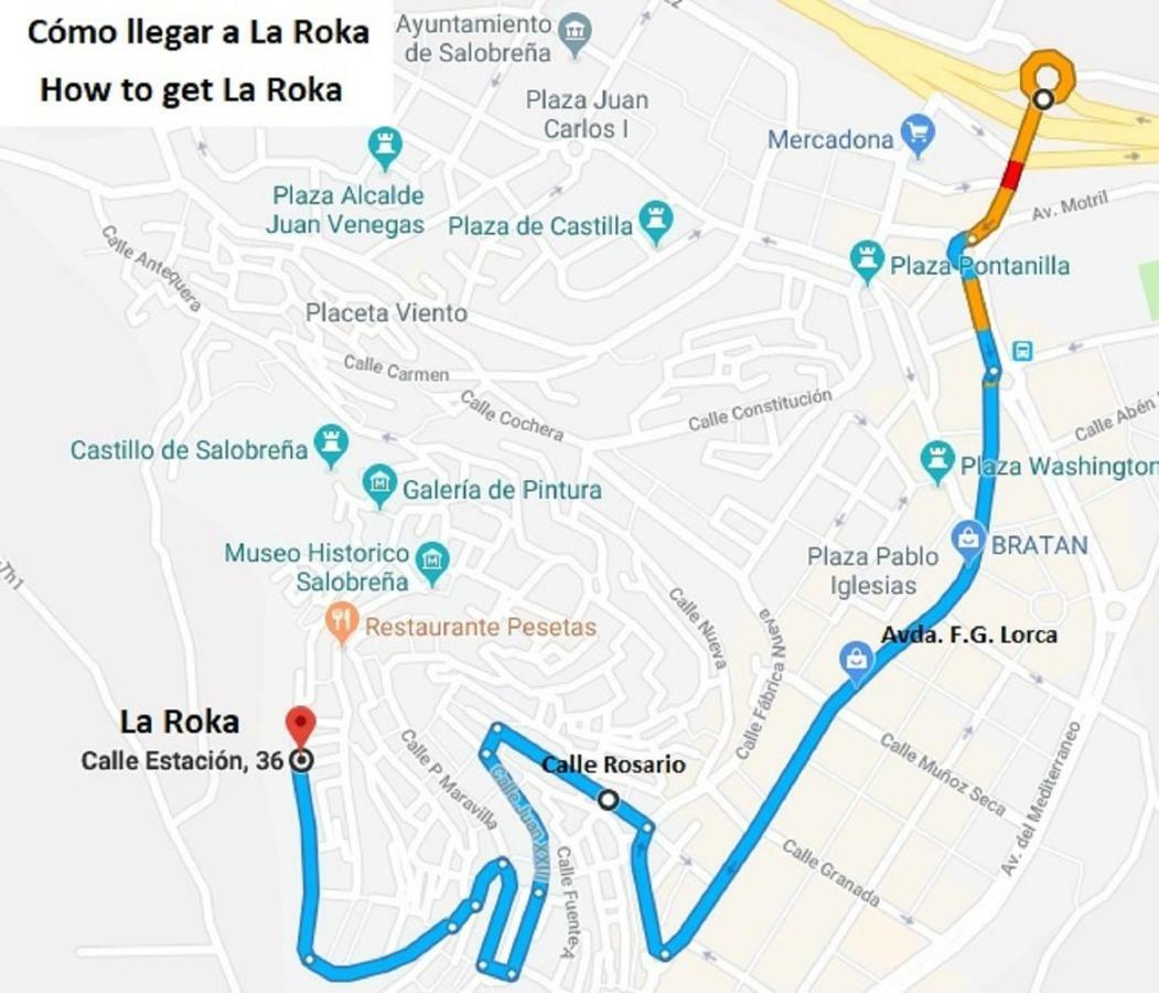 מלון Salobreña La Roka מראה חיצוני תמונה